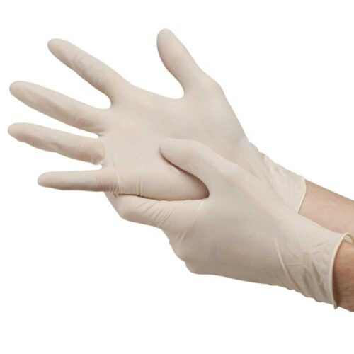 Sterile surgical gloves